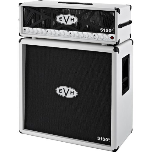 EVH 5150III Head and 4x12 Half Stack Ivory