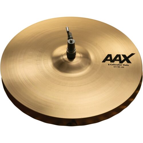 SABIAN AAX X-Celerator Hi-Hat Cymbals, Brilliant 14 in.