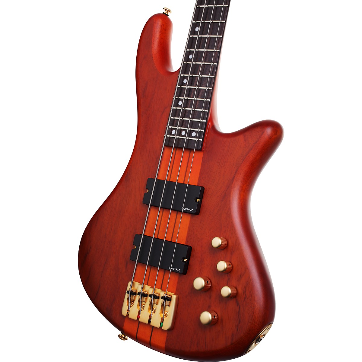 Schecter Guitar Research Stiletto Studio-4 Bass Satin Honey - Image 4
