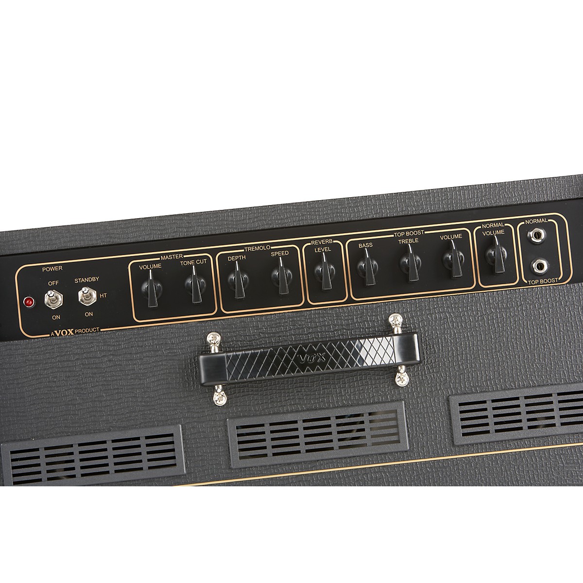 VOX Custom AC15C2 15W 2x12 Tube Guitar Combo Amp Black - Image 5