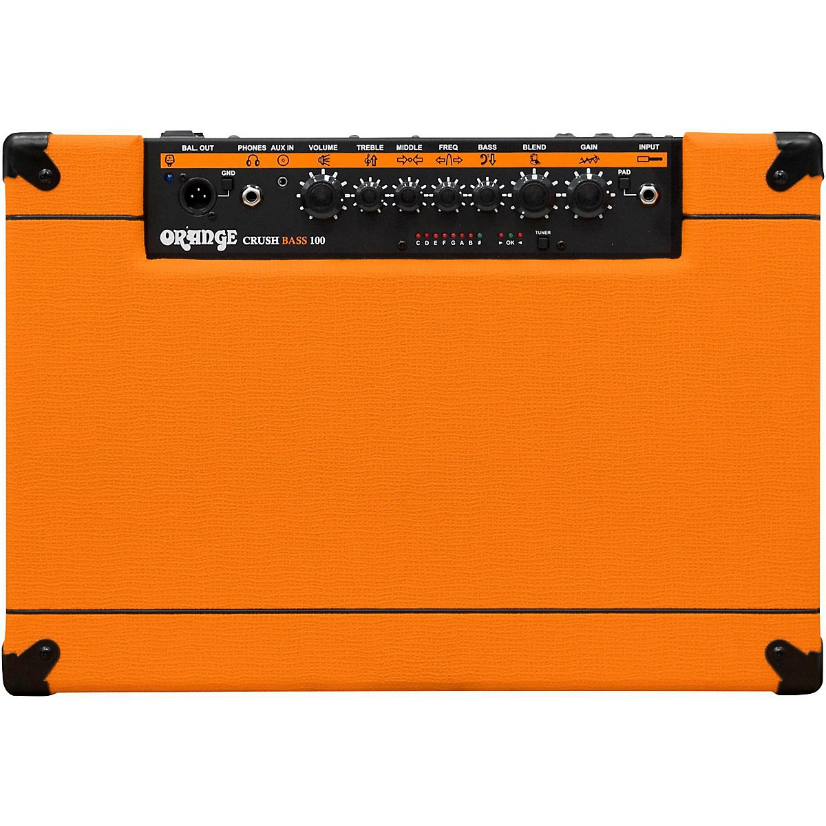 Orange Amplifiers Crush Bass 100 100W 1x15 Bass Combo Amplifier Orange - Image 3