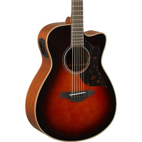 Yamaha A-Series AC1M Cutaway Concert Acoustic-Electric Guitar - Tobacco Sunburst