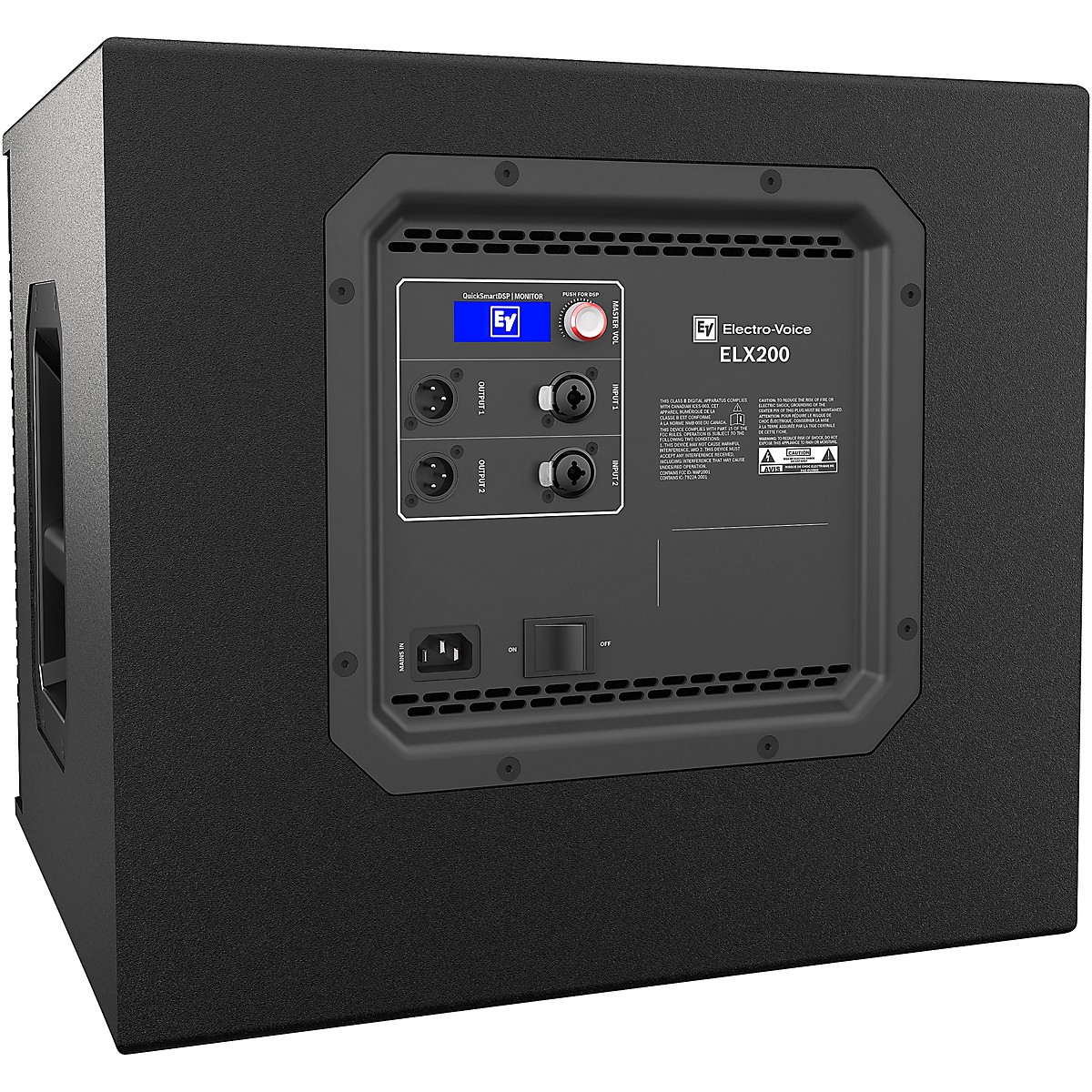 Electro-Voice ELX200-18SP 18" 1,200W Powered Subwoofer - Black - Image 2