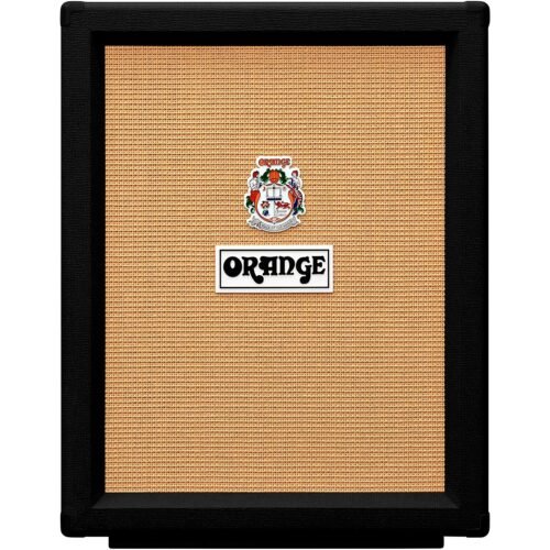 Orange Amplifiers PPC212V Vertical 2x12 Guitar Speaker Cabinet Black