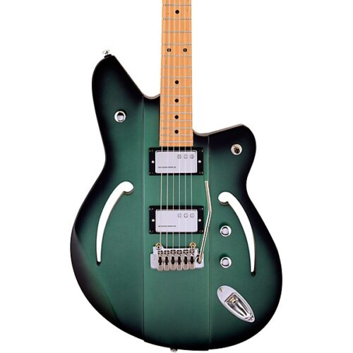 Reverend Airsonic W Maple Fingerboard Electric Guitar Metallic Alpine Burst