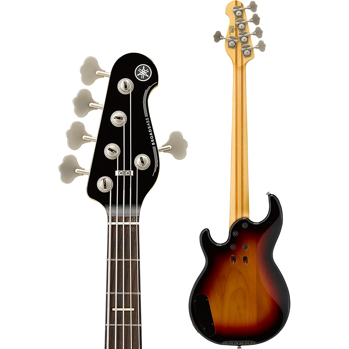 Yamaha BBP35 5-String Electric Bass Vintage Sunburst - Image 4