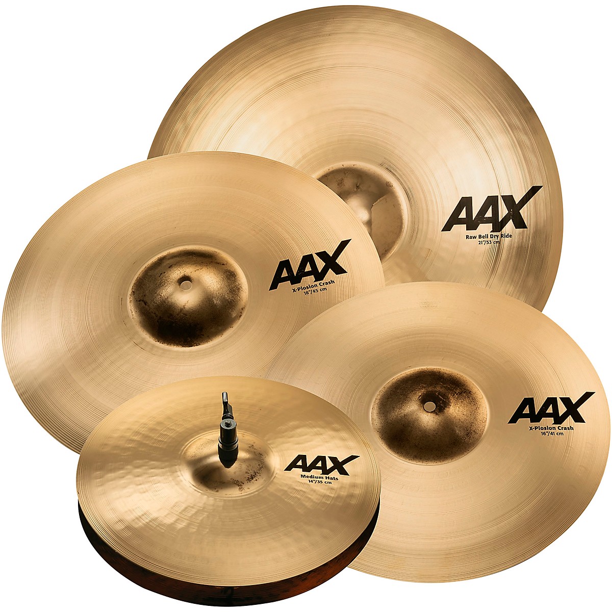 SABIAN AAX Praise and Worship Cymbal Pack Brilliant