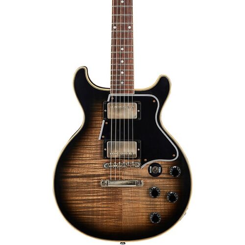 Gibson Custom Les Paul Special Double-Cut Figured Maple Top VOS Electric Guitar Cobra Burst