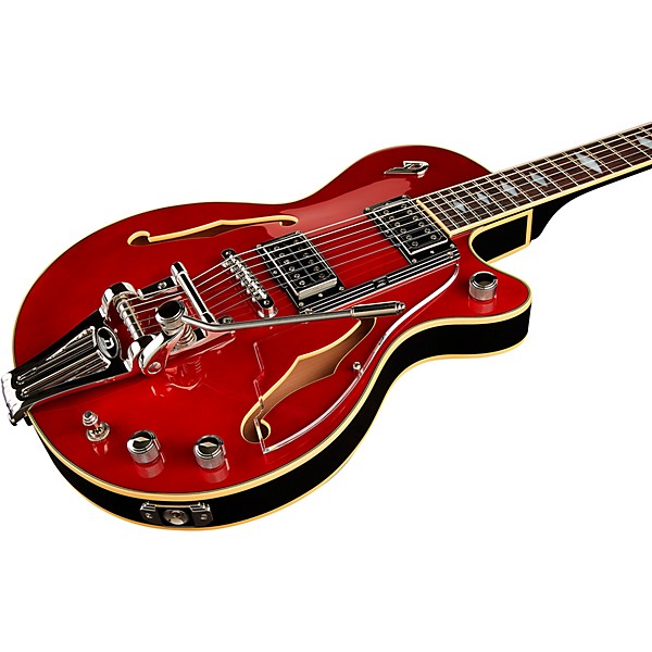 Duesenberg Starplayer TV Deluxe Electric Guitar Crimson Red - Image 5