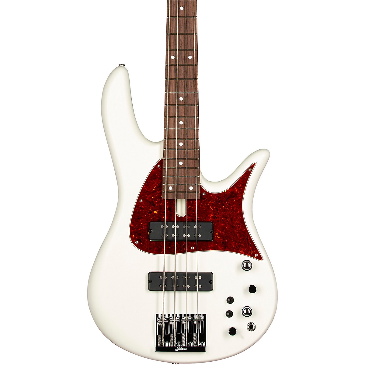Fodera Guitars Monarch 4 Standard Classic Electric Bass Olympic White