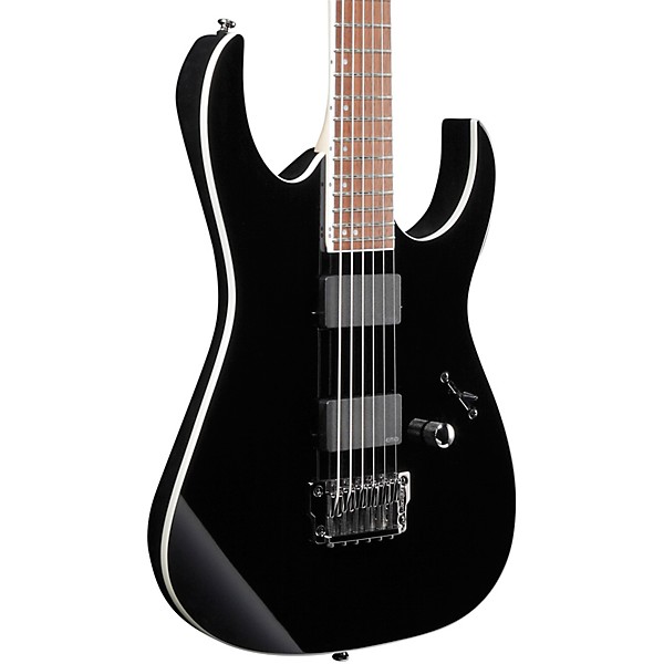 Ibanez RGIB21 Iron Label RG Baritone Series Electric Guitar Black - Image 5