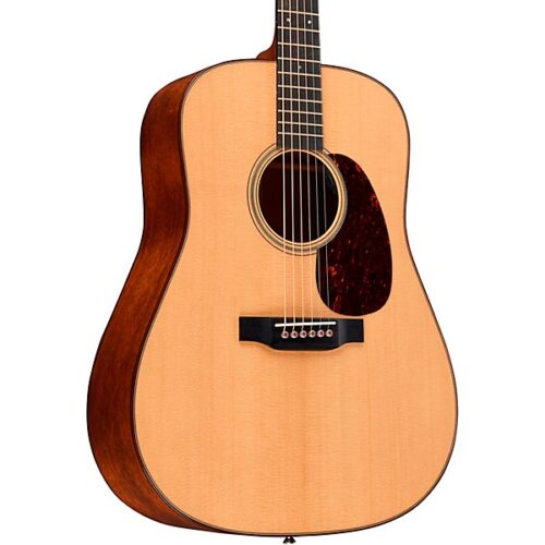 Martin D-18E Modern Deluxe Dreadnought Acoustic-Electric Guitar - Natural