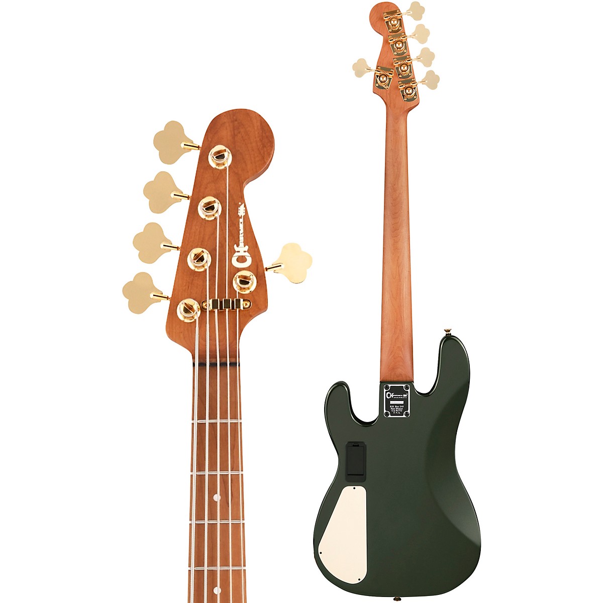 Charvel Pro-Mod San Dimas Bass JJ V Lambo Green Metallic - Image 4