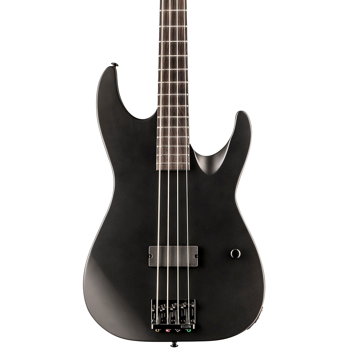ESP M-4 Black Metal Electric Bass Black Satin