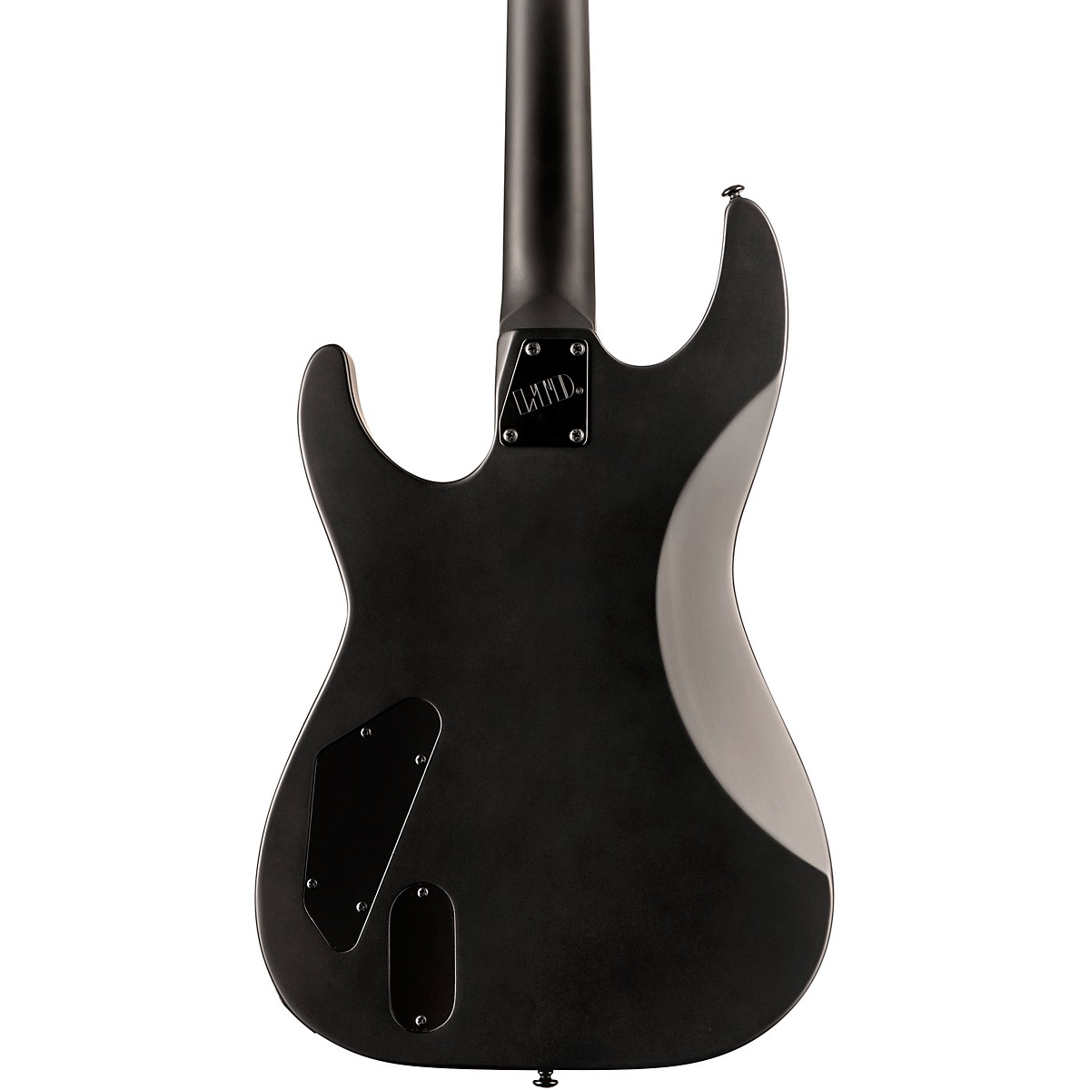 ESP M-4 Black Metal Electric Bass Black Satin - Image 2