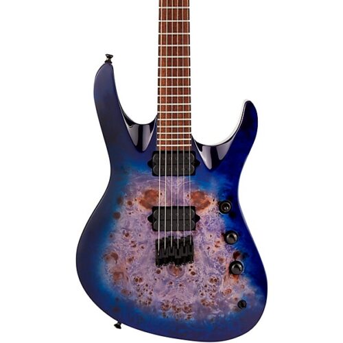 Jackson Pro Series Signature Chris Broderick Soloist HT6P Electric Guitar Transparent Blue