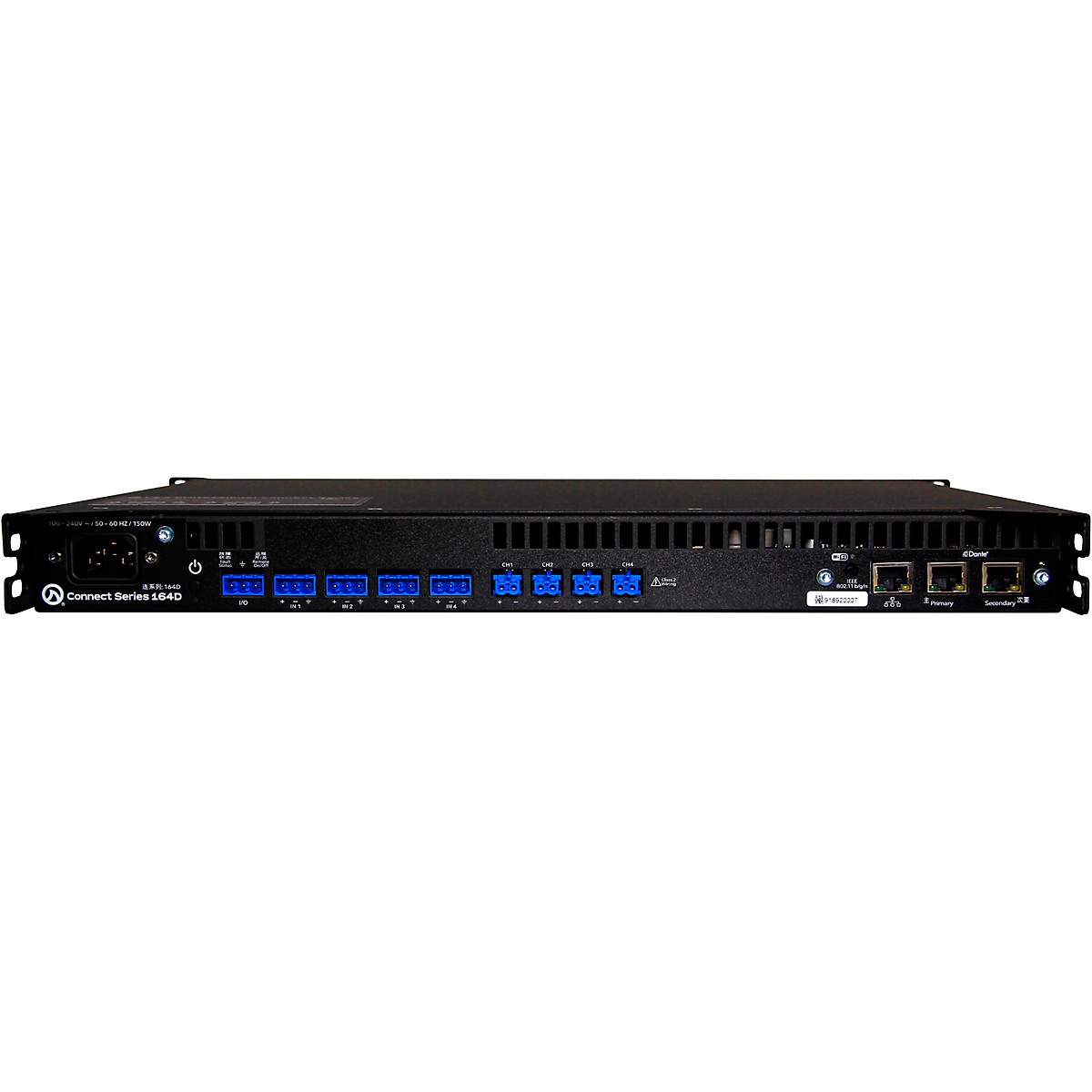 LEA Professional Connect Series Model 164 Amplifier Dante - Image 2