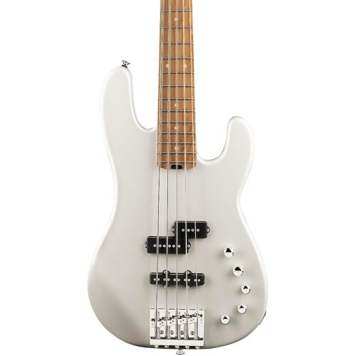 Charvel Pro-Mod San Dimas Bass PJ V 5-String Electric Bass Guitar Platinum Pearl
