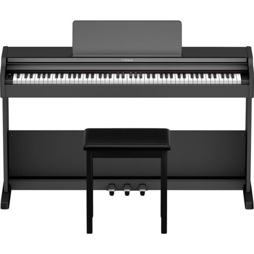 Roland RP107 Digital Console Piano With Bench - Black