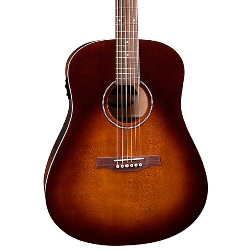Seagull S6 Original Presys II Dreadnought Acoustic-Electric Guitar Burnt Umber