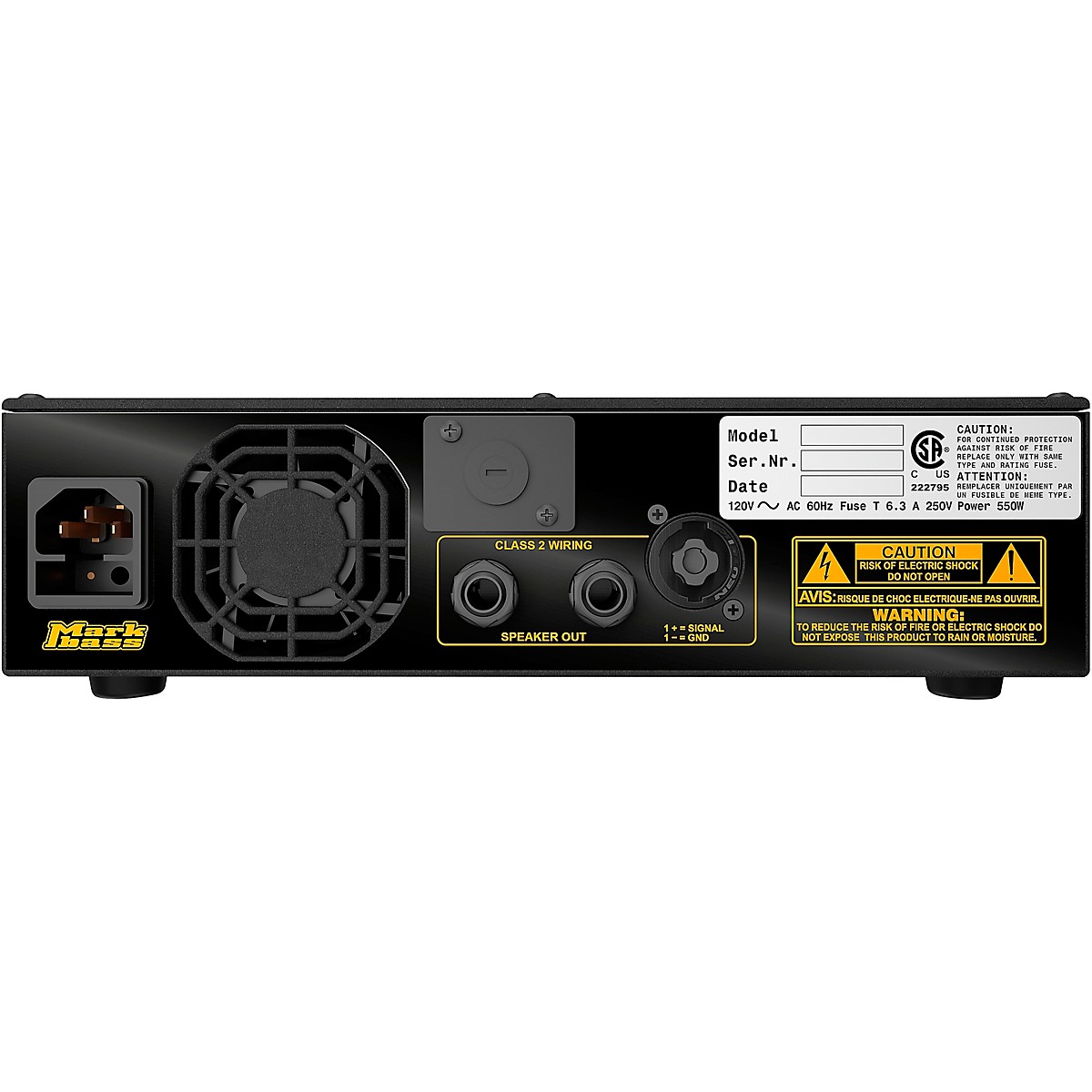 Markbass Little Mark 58R 500W Bass Amp Head - Image 4