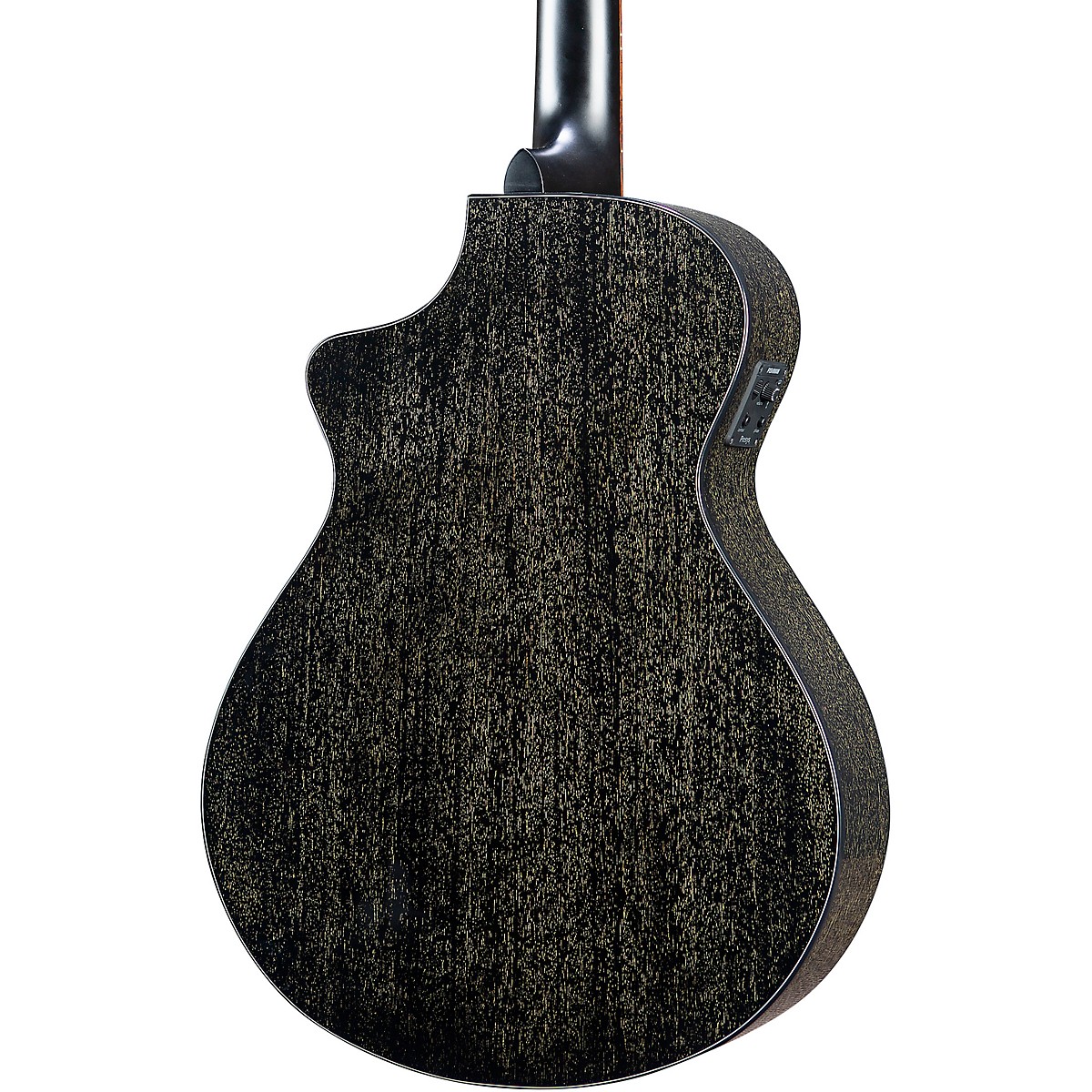 Breedlove Rainforest S Concert Acoustic-Electric Bass Guitar Black Gold - Image 2