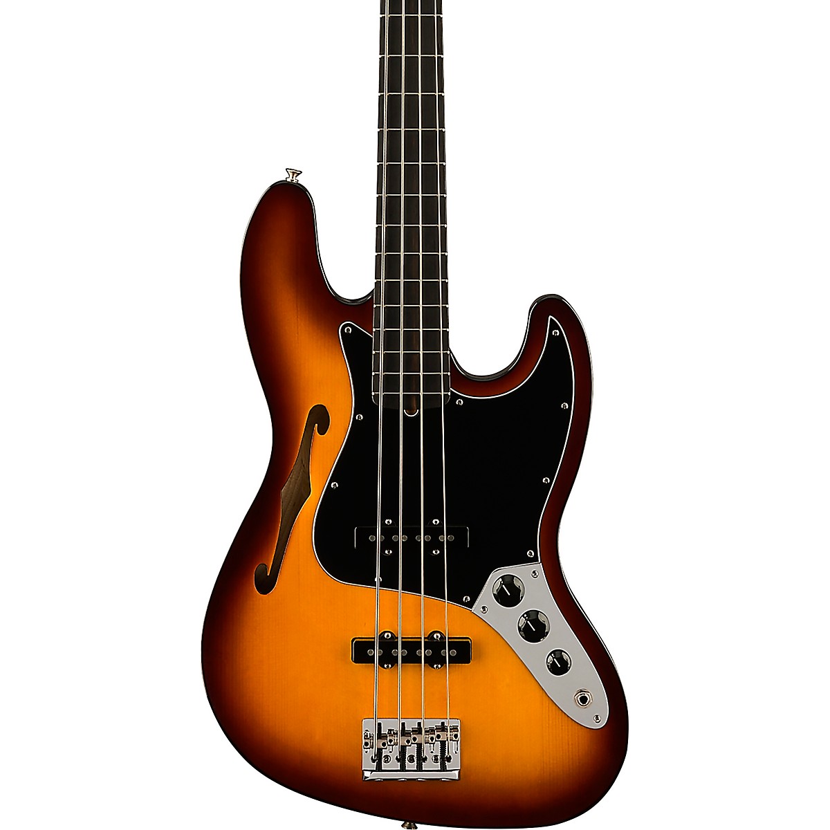 Fender Suona Jazz Bass Thinline Violin Burst
