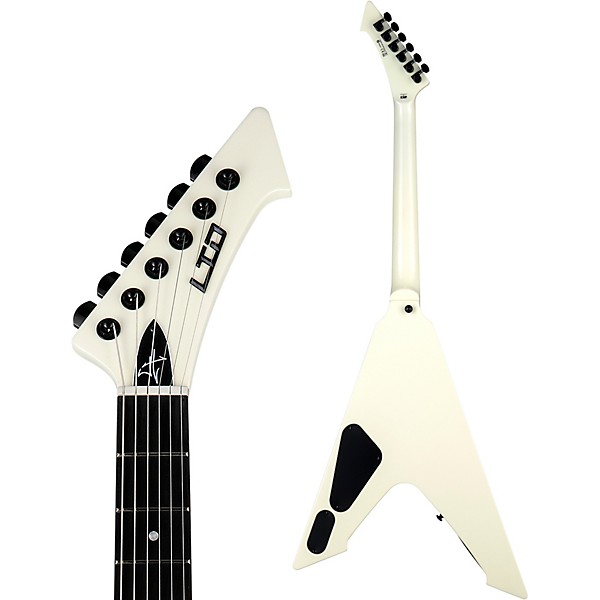 ESP LTD Vulture Electric Guitar Olympic White - Image 4