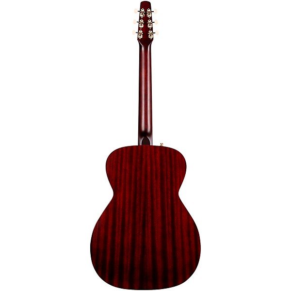 Seagull M6 Limited Edition Acoustic-Electric Guitar Ruby Red - Image 4