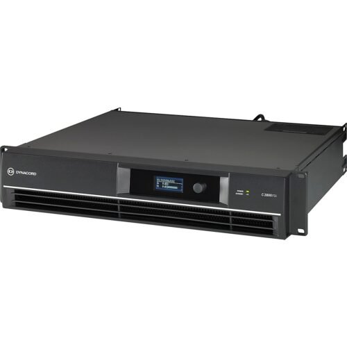 DYNACORD C2800FDi DSP 2 x 1400 With Power Amplifier For Fixed Install Applications