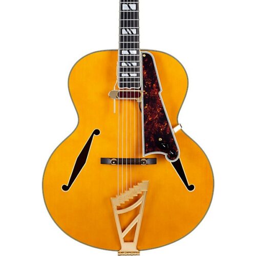D'Angelico Excel Style B Archtop Electric Guitar Amber