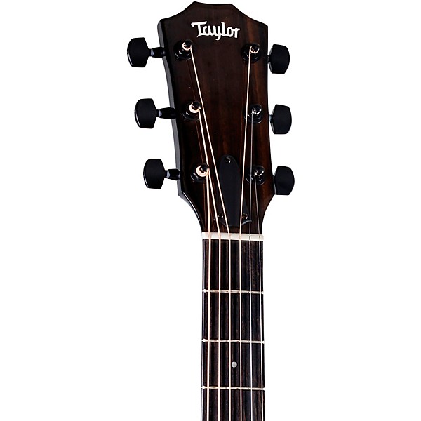 Taylor 214ce-BLK Plus Grand Auditorium Acoustic-Electric Guitar - Black - Image 5