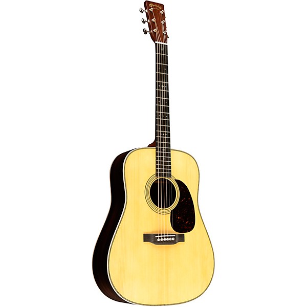Martin Custom Shop 28 Style Adirondack Spruce-East Indian Rosewood Dreadnought Acoustic Guitar Natural - Image 3