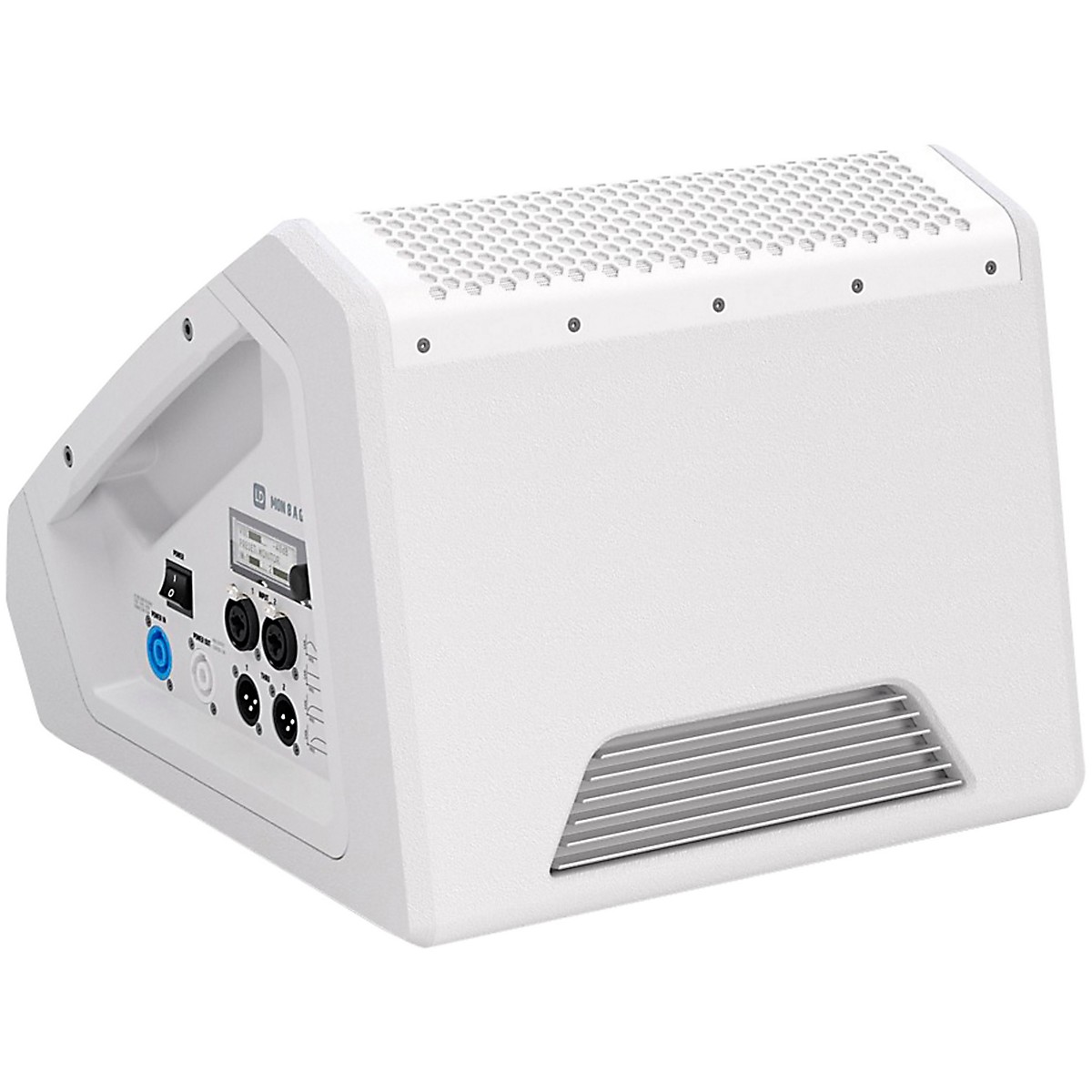 LD Systems MON 8 A G3 W 8" Powered Coaxial Stage Monitor, White - Image 5