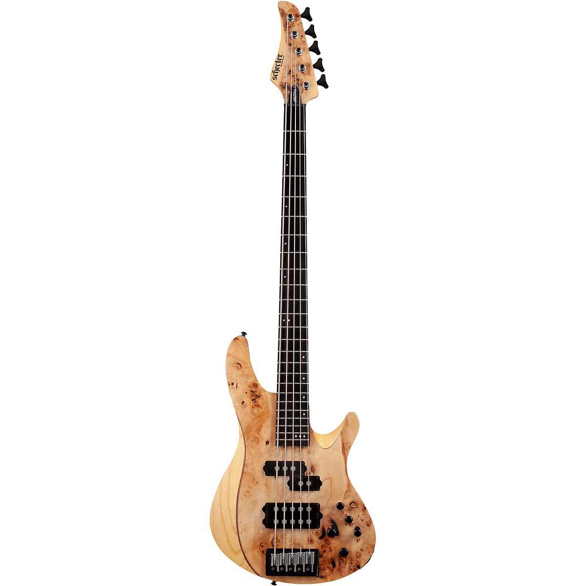 Schecter Guitar Research Reaper-5 Electric Bass Natural Satin - Image 3