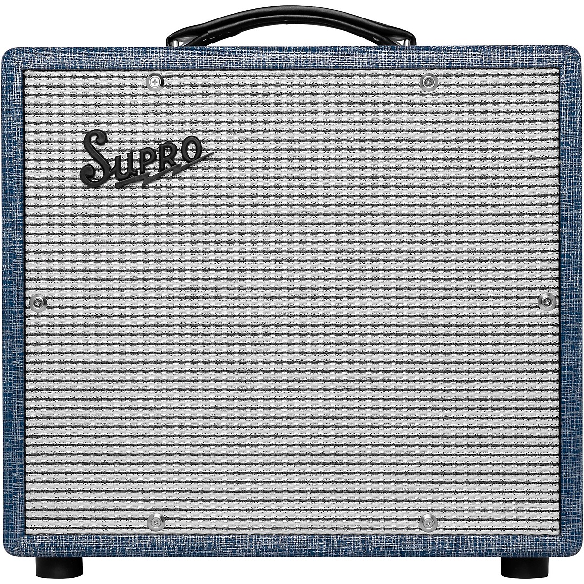 Supro Montauk 15W 1x10 Tube Guitar Combo Amp Blue Rhino Hyde - Image 2
