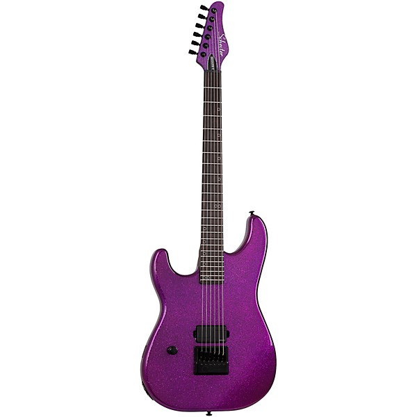 Schecter Guitar Research Danskimo-6 Left-Handed Electric Guitar Purple Sparkle - Image 2