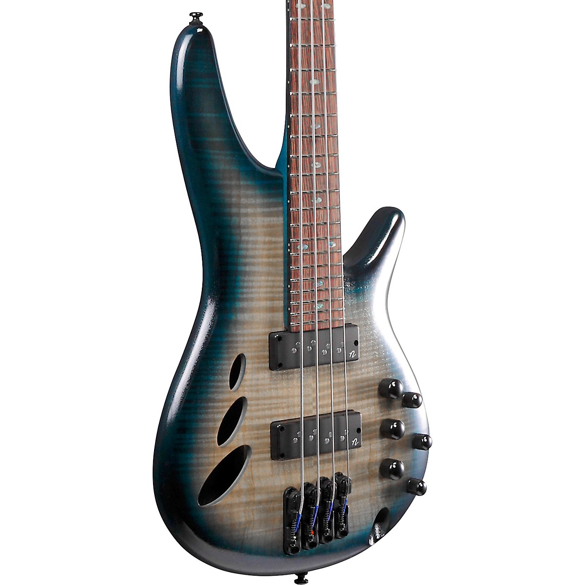 Ibanez SRD900 4-String Electric Bass Guitar Cosmic Blue Starburst Low Gloss - Image 5