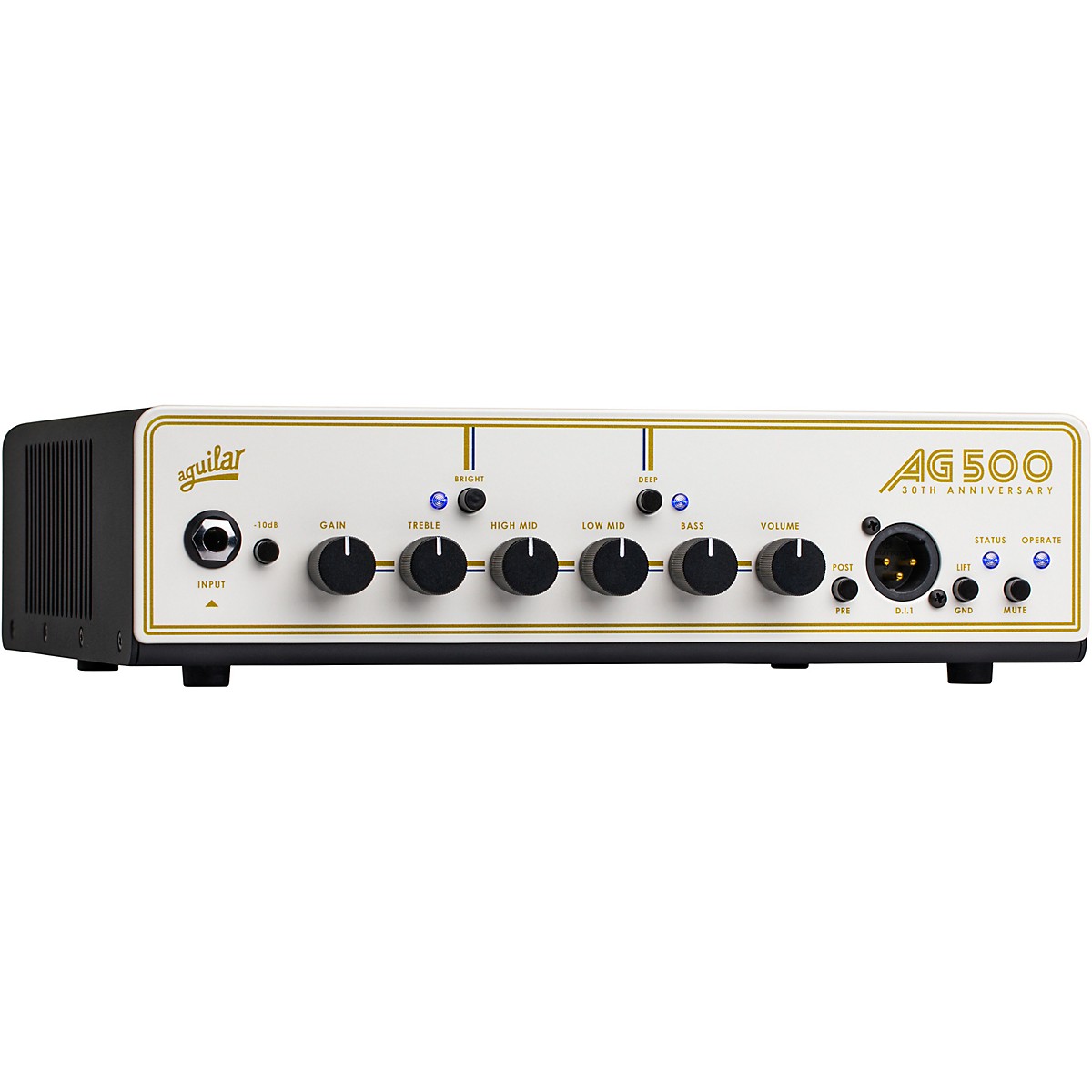 Aguilar 30th Anniversary AG500 V2 500W Limited-Edition Bass Amp Head Pearl White