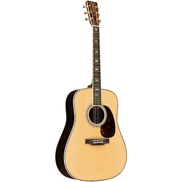 Martin Custom Shop 41 Style Spruce-Ziricote Dreadnought Acoustic Guitar Natural - Image 3