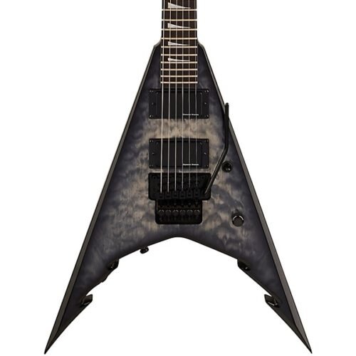 Jackson Pro Series Signature Corey Beaulieu King V KV6Q Electric Guitar Transparent Black