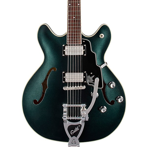 Guild Starfire I DC Hot Rod Semi-Hollow Electric Guitar - Kingswood Green