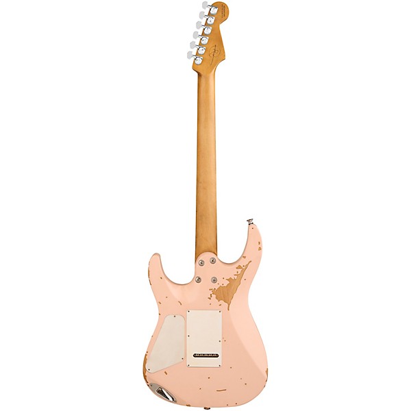 Charvel Rick Graham Signature Pro-Mod DK24 2PT CM Electric Guitar Worn Shell Pink - Image 4