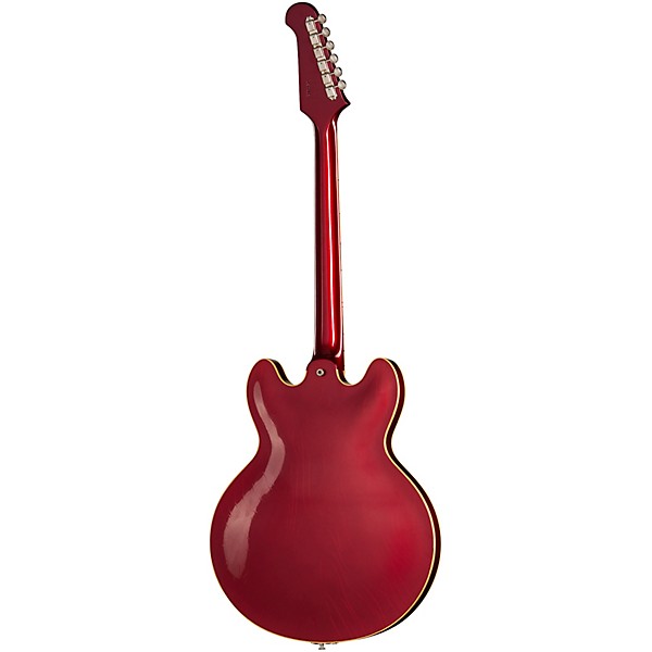 Gibson Custom Murphy Lab 1964 Trini Lopez Standard Reissue Ultra Light Aged Semi-Hollow Electric Guitar Sparkling Burgundy - Image 4