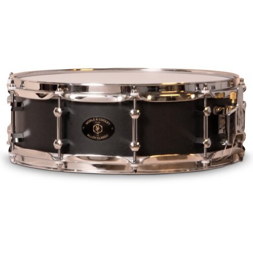 Noble & Cooley Alloy Classic Snare Drum With Chrome Hardware 14 x 4.75 in. Black