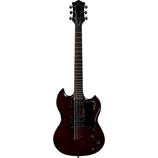 Guild Polara Limited Night Edition Electric Guitar - Vintage Walnut - Image 3