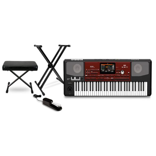 KORG PA700 Oriental Professional Arranger 61-Key Essentials Bundle