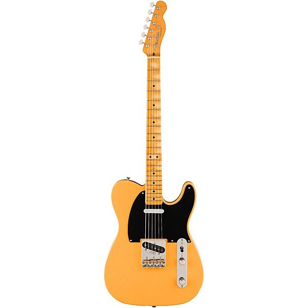 Fender 75th Anniversary Vintera Road Worn 1951 Telecaster Electric Guitar - Butterscotch Blonde - Image 3