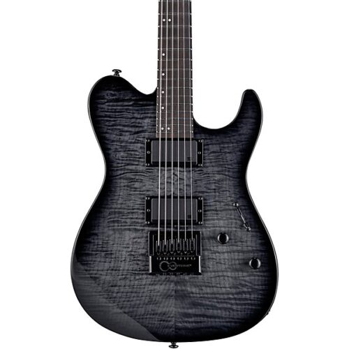 ESP LTD Deluxe TH-1000ET Electric Guitar - See-Thru Black Sunburst