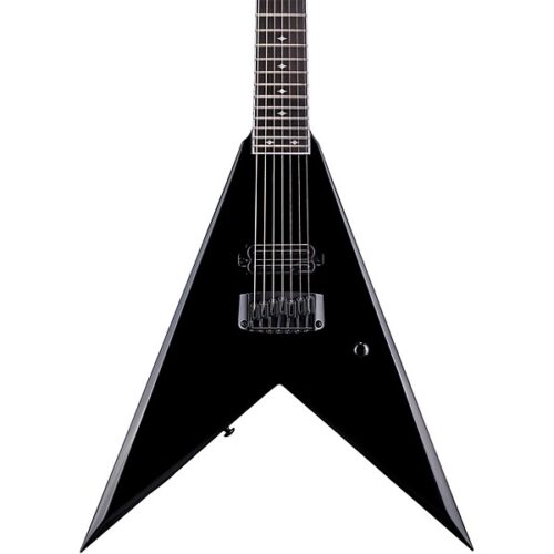 ESP LTD Jack Simmons JS-7 Signature 7-String Baritone Guitar - Black